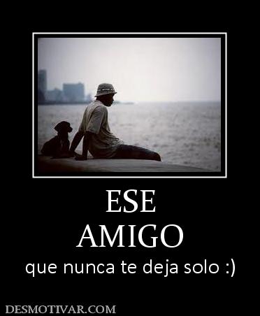 ESE AMIGO que nunca te deja solo :)