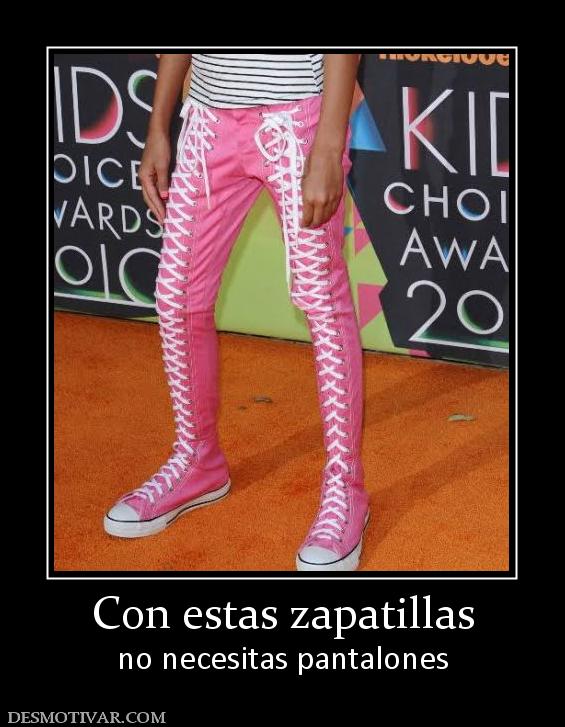 Con estas zapatillas no necesitas pantalones