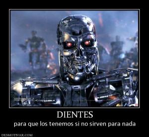 DIENTES para que los tenemos si no sirven para nada