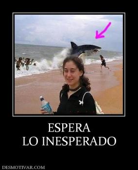 ESPERA LO INESPERADO