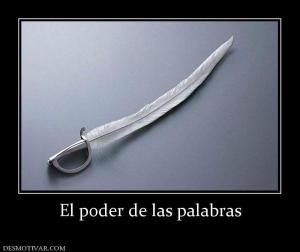 El poder de las palabras