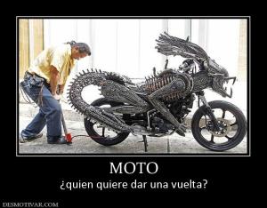 MOTO ¿quien quiere dar una vuelta?