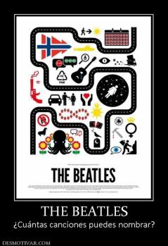 THE BEATLES ¿Cuántas canciones puedes nombrar?