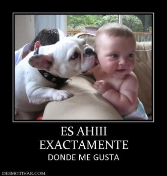 ES AHIII EXACTAMENTE DONDE ME GUSTA