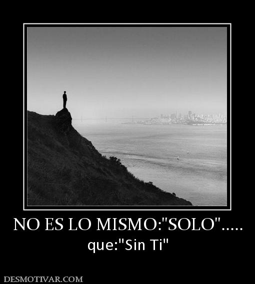 NO ES LO MISMO: que: