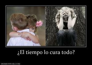 ¿El tiempo lo cura todo?
