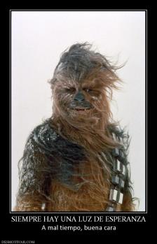 SIEMPRE HAY UNA LUZ DE ESPERANZA A mal tiempo, buena cara