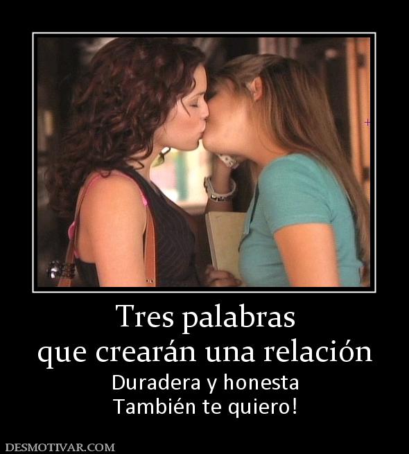 Tres palabras que crearán una relación  Duradera y honesta También te quiero!