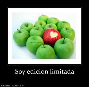 Soy edición limitada