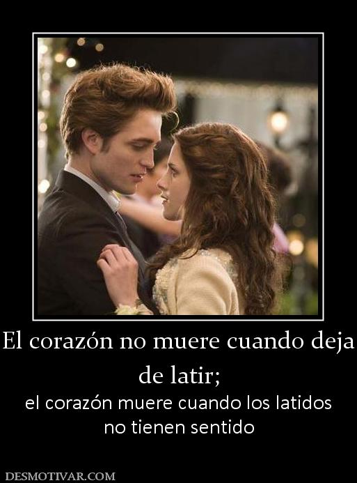 El corazón no muere cuando deja de latir; el corazón muere cuando los latidos no tienen sentido