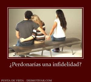 ¿Perdonarías una infidelidad?
