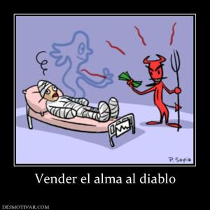 Vender el alma al diablo