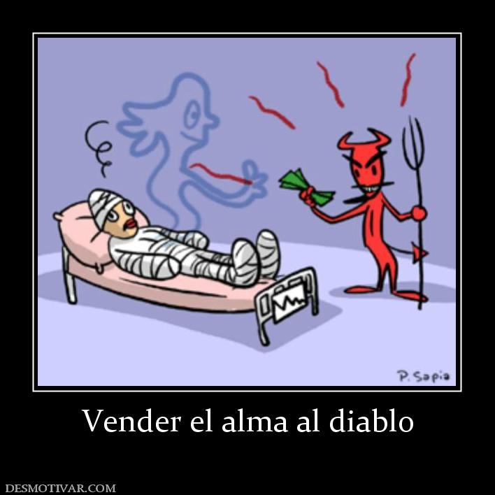 Vender el alma al diablo