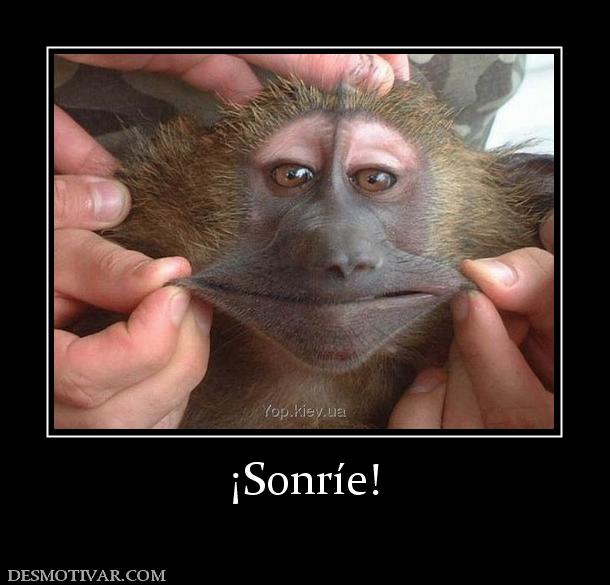 ¡Sonríe!